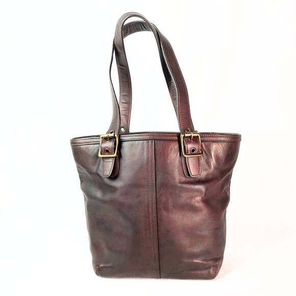 Pre-owned Vintage COACH Mini Tote Shoulder Bag - Picture 2 of 7